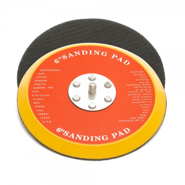 5/16"-24 Dual Action DA Backer / 6'' (150 mm)